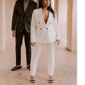 White Ann Taylor Suit